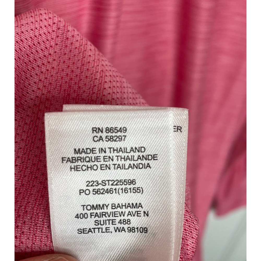 Tommy Bahama Men's IslandZone Quarter Zip Pullover Sz M Golf Performance Active - Picture 8 of 9